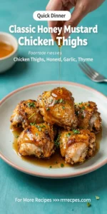 Classic Honey Mustard Chicken Thighs