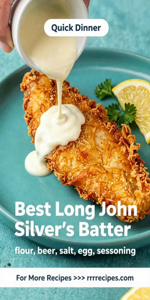 Best Long John Silver's Batter
