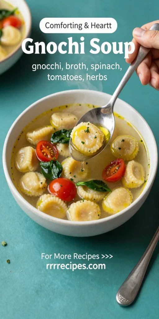 Gnocchi Soup