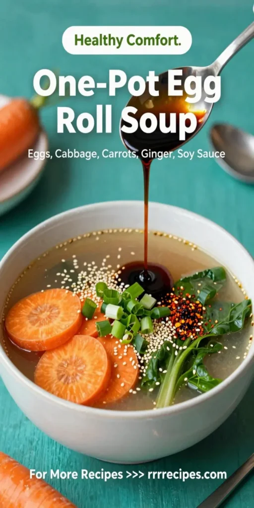 One-Pot Egg Roll Soup