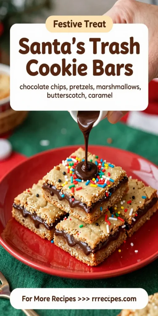 Santa's Trash Cookie Bars