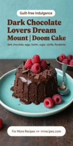 Dark Chocolate Lovers Dream | Mount Doom Cake