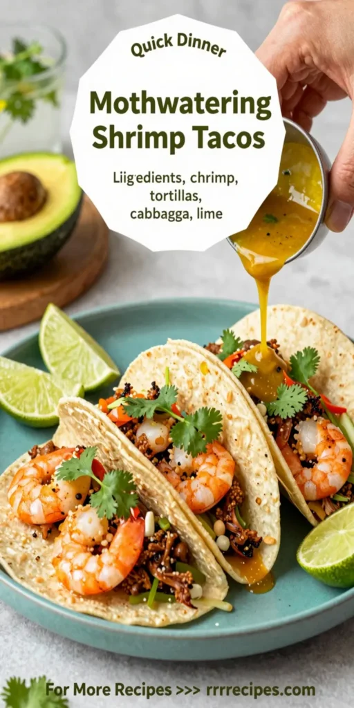 Mouthwatering Shrimp Tacos