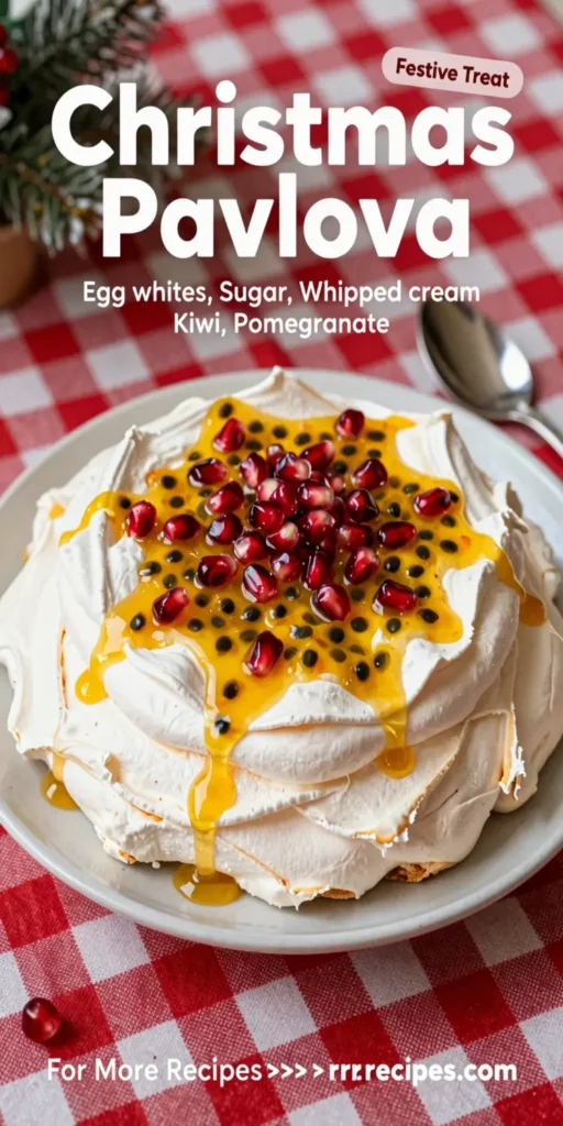 Christmas Pavlova