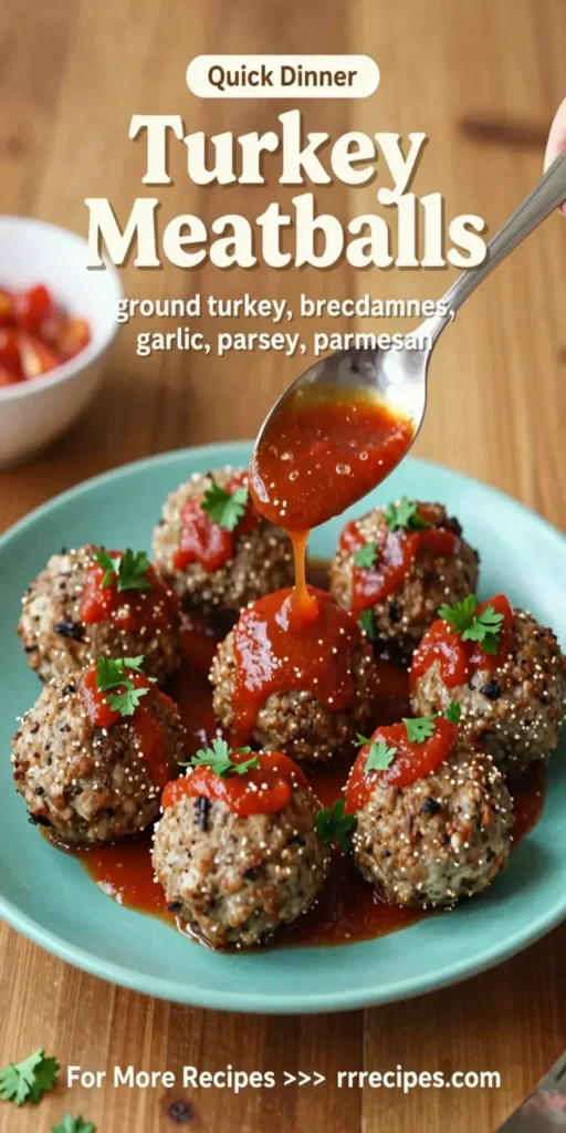 Turkey Meatballs