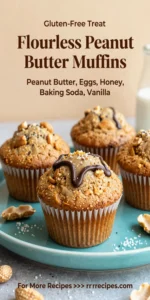 Flourless Peanut Butter Muffins