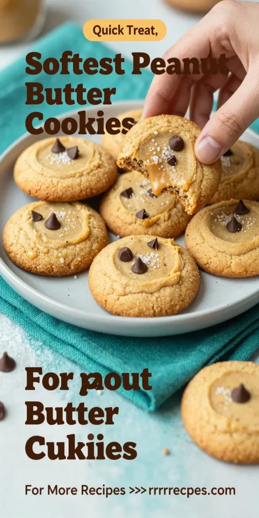 Softest Peanut Butter Cookies