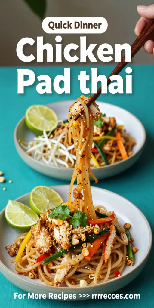 Chicken Pad Thai