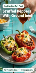 Stuffed Peppers With Ground Beef