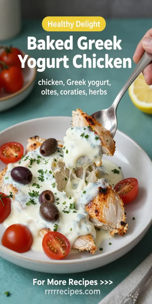 Baked Greek Yogurt Chicken