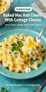 Baked Mac And Cheese With Cottage Cheese