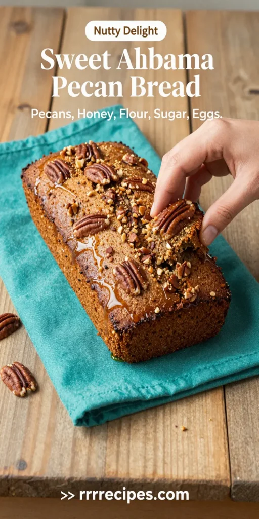 Sweet Alabama Pecan Bread