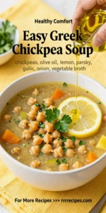 Easy Greek Chickpea Soup (Revithia)