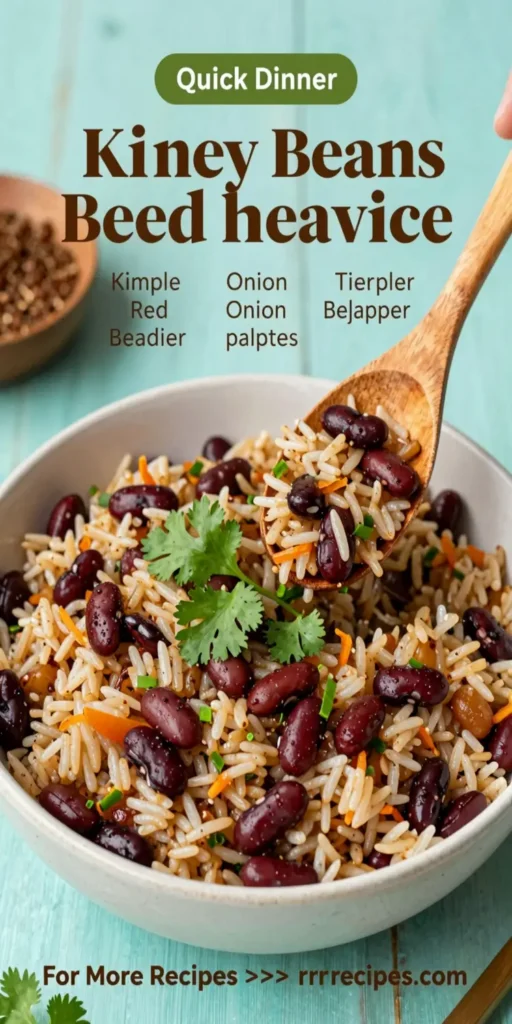 Simple Red Beans And Rice