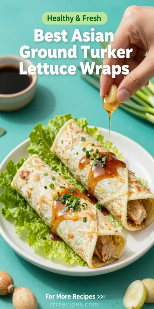 Best Asian Ground Turkey Lettuce Wraps