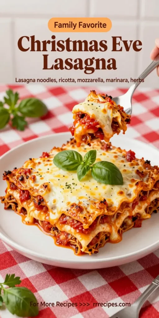 Christmas Eve Lasagna