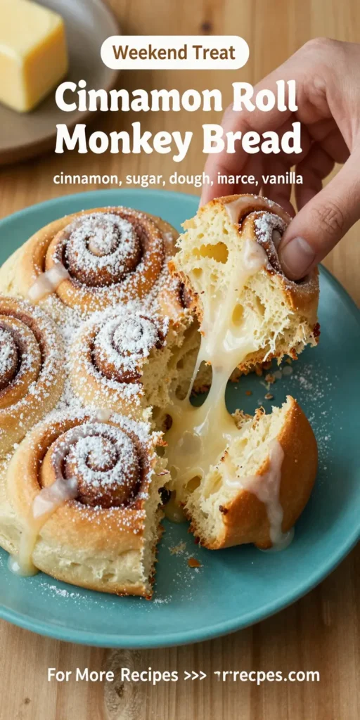 Cinnamon Roll Monkey Bread