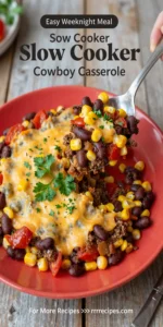 Slow Cooker Cowboy Casserole