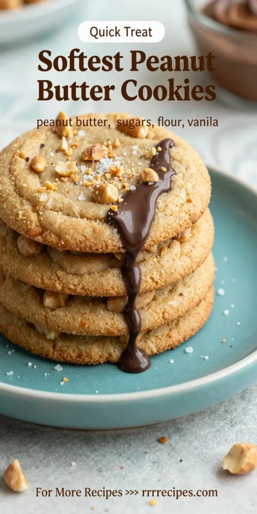 Softest Peanut Butter Cookies