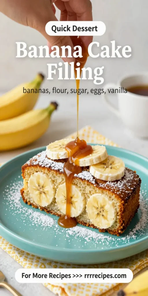 Banana Cake Filling