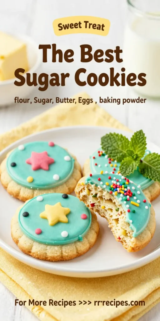 The Best Sugar Cookies