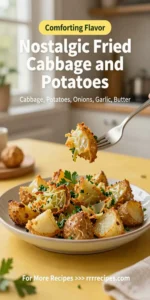 Nostalgic Fried Cabbage and Potatoes