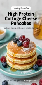 High Protein Cottage Cheese Pancakes