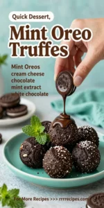 Mint Oreo Truffles