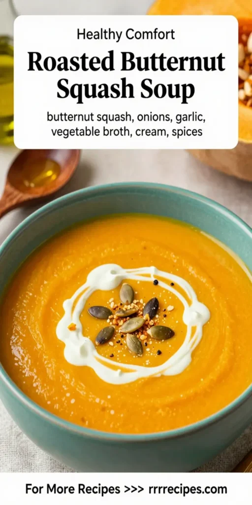 Roasted Butternut Squash Soup