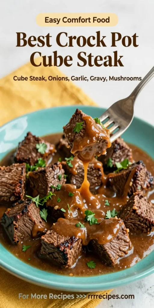 Best Crock Pot Cube Steak