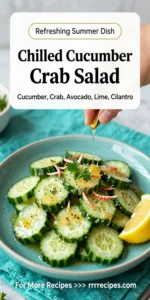 Chilled Cucumber Crab Salad