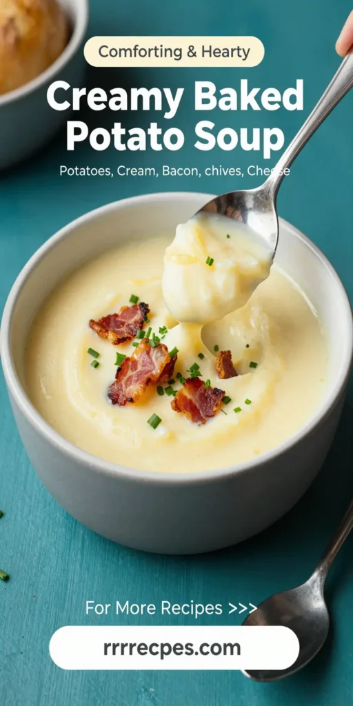 Creamy Baked Potato Soup
