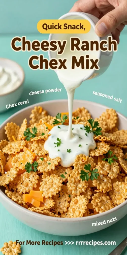 Cheesy Ranch Chex Mix