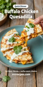 Buffalo Chicken Quesadilla