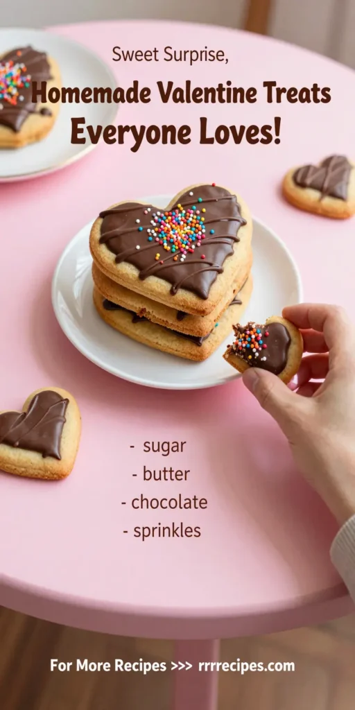 Homemade Valentine treats everyone loves