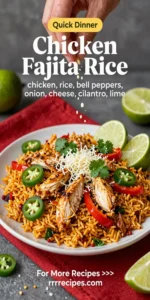 Chicken Fajita Rice