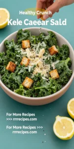 Easy 15-Minute Kale Caesar Salad