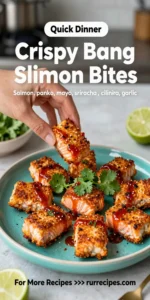 Crispy Bang Bang Salmon Bites
