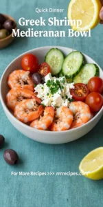 Greek Shrimp Mediterranean Bowl