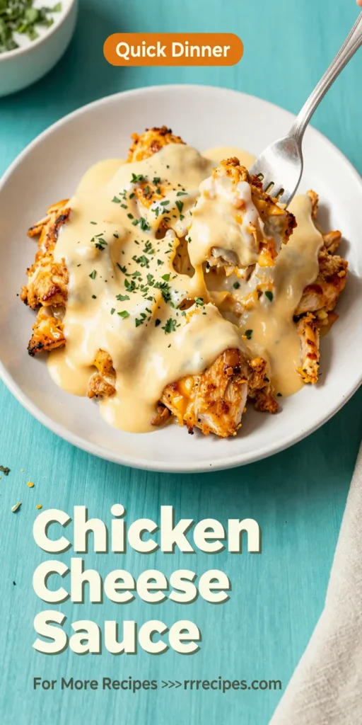 Chicken with Cheese Sauce