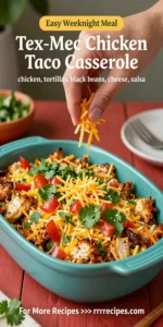 Tex-Mex Chicken Taco Casserole