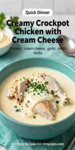 Creamy Crockpot Chicken with Cream Cheese