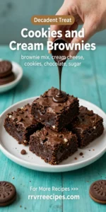 Cookies and Cream Brownies