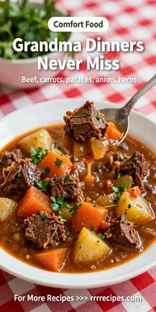 Grandma Dinners Never Miss