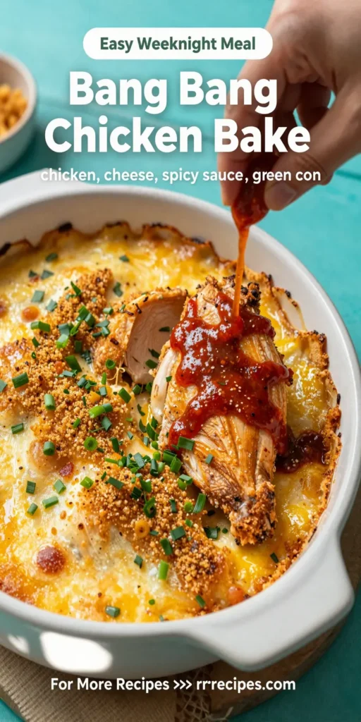 Bang Bang Chicken Bake