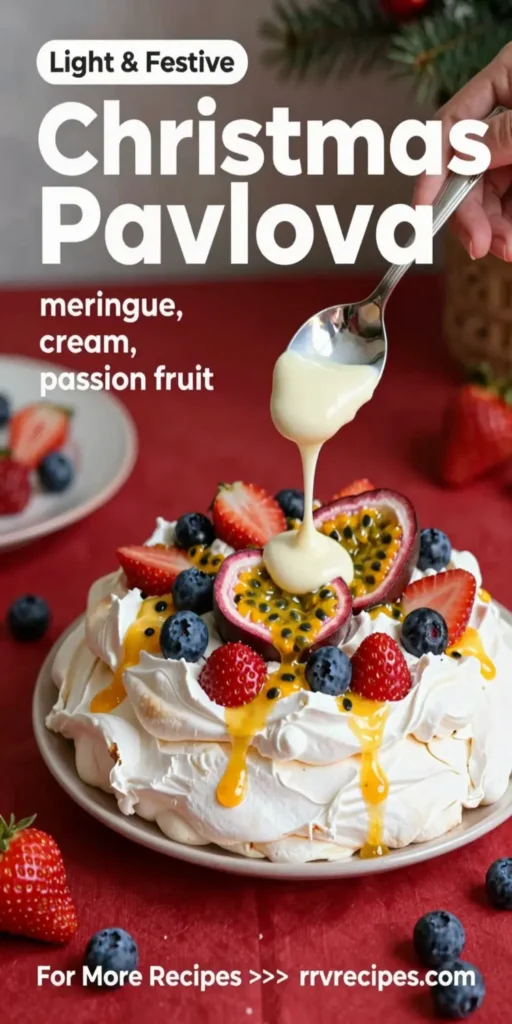 Christmas Pavlova