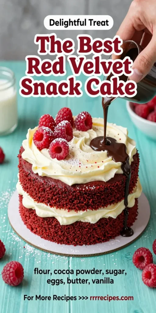 The Best Red Velvet Snack Cake