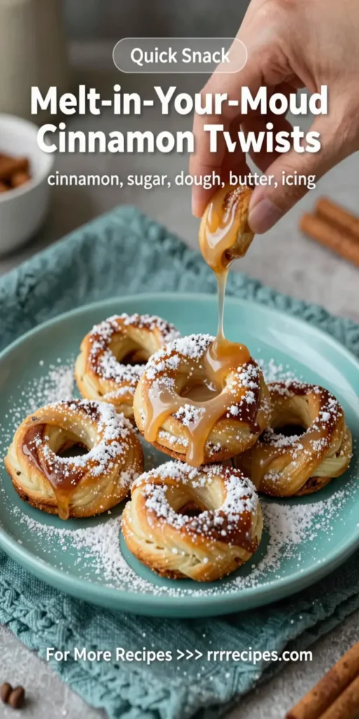 Melt-in-Your-Mouth Cinnamon Twists: A Deliciously Sweet Treat!