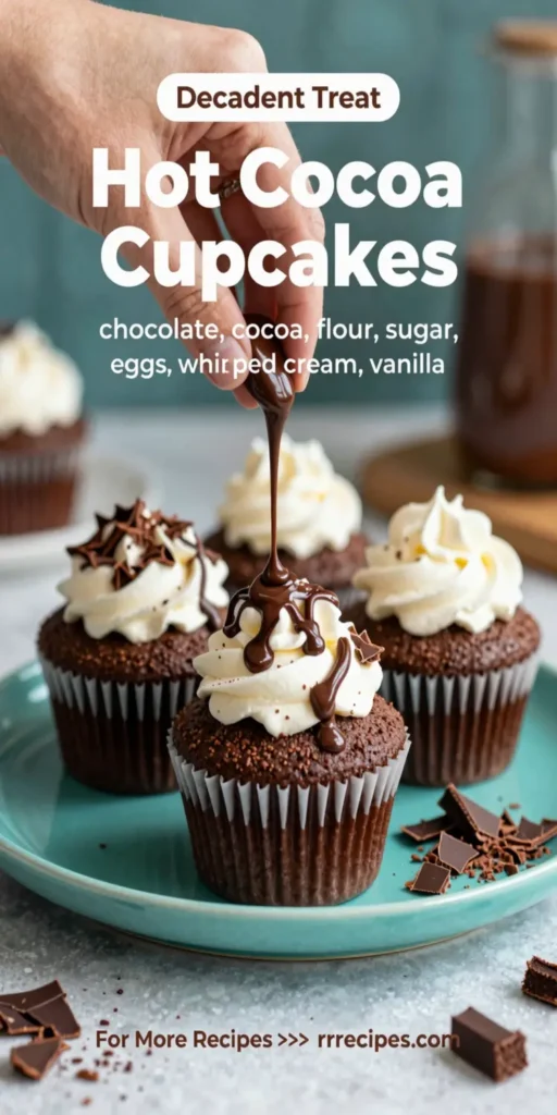 Hot Cocoa Cupcakes