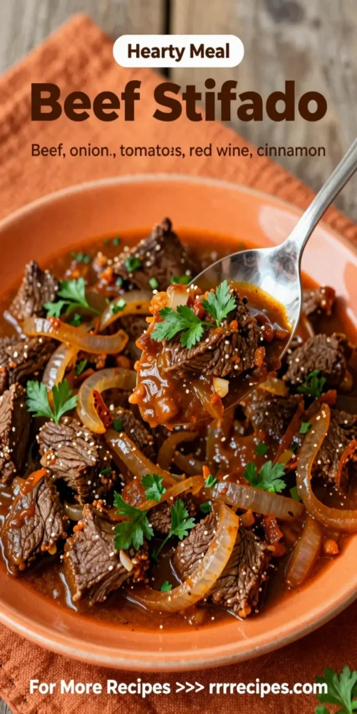 Beef Stifado